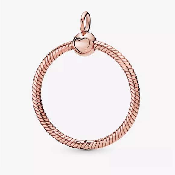 Pandora Moments Medium O Pendant Rose Gold - Picture 9 of 10